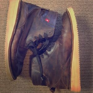 Men’s leather Chukka boots